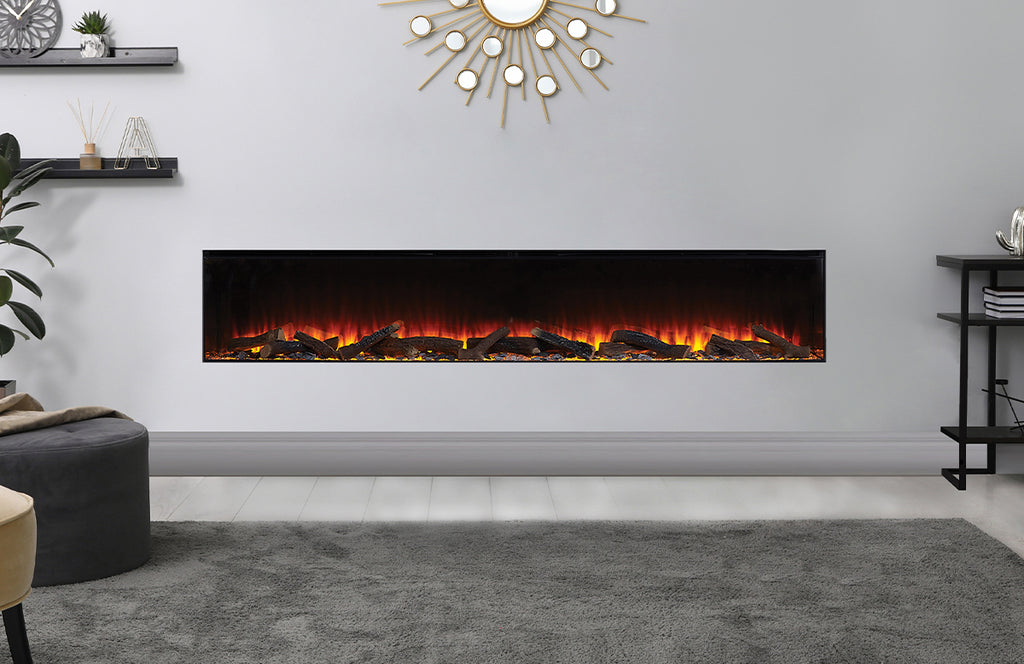 British Fires Forest 2400 Electric Fireplace | 1/2/3 Sided Fireplace
