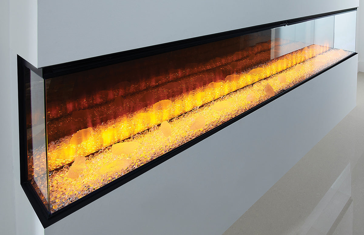 British Fires Forest 2400 Electric Fireplace | 1/2/3 Sided Fireplace