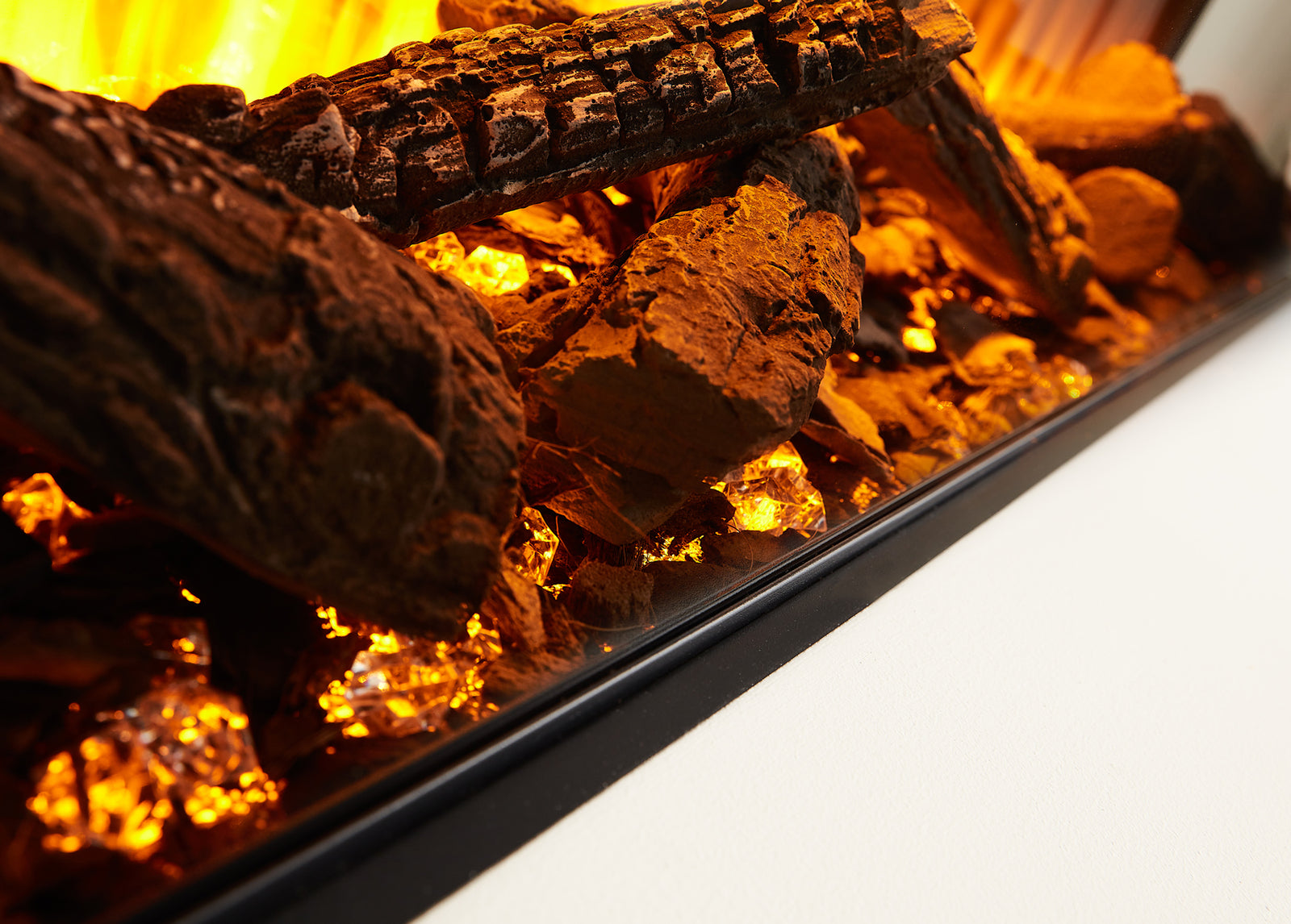 British Fires Forest 2400 Electric Fireplace | 1/2/3 Sided Fireplace