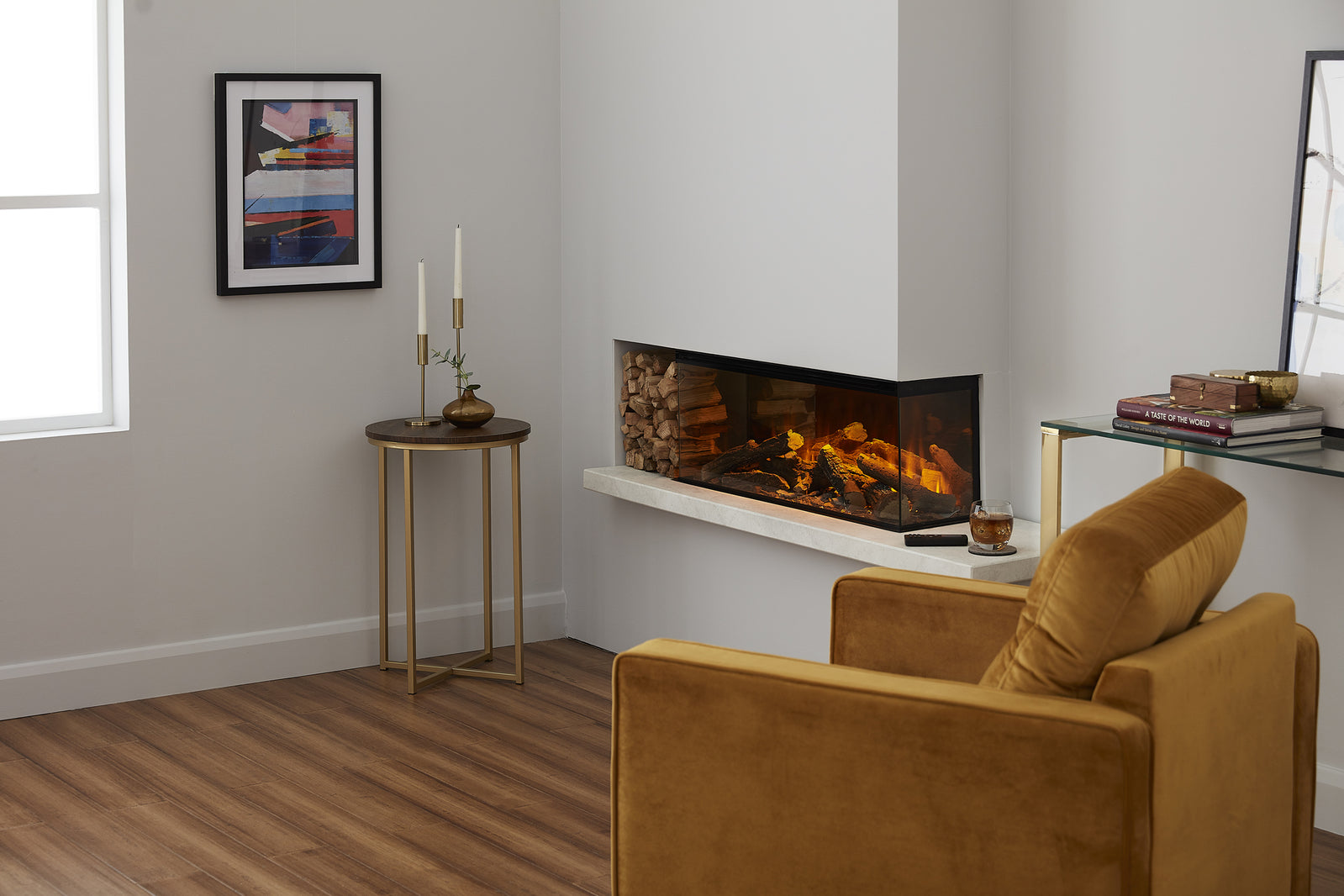 British Fires Forest 870 Electric Fireplace