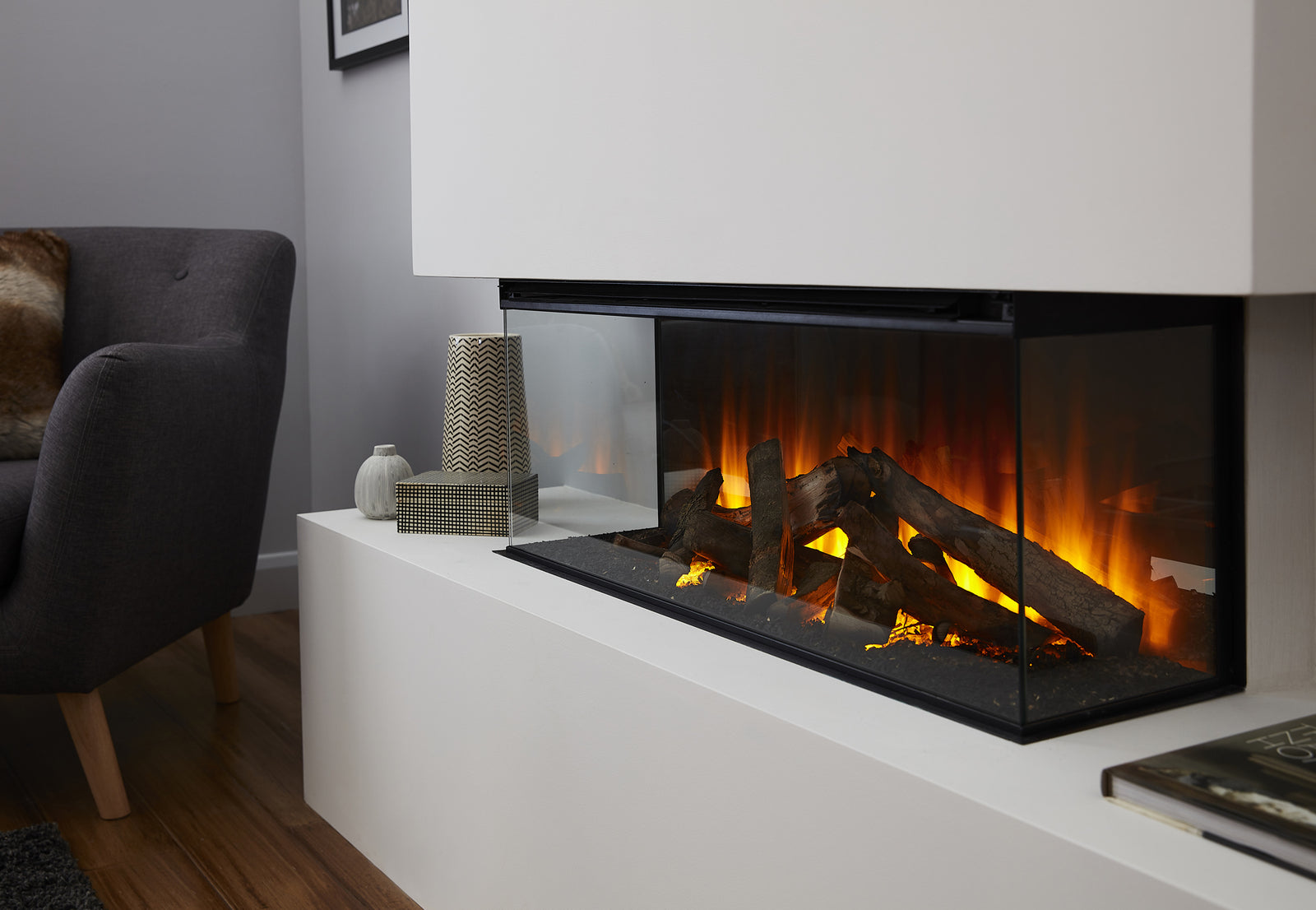 British Fires Forest 870 Electric Fireplace