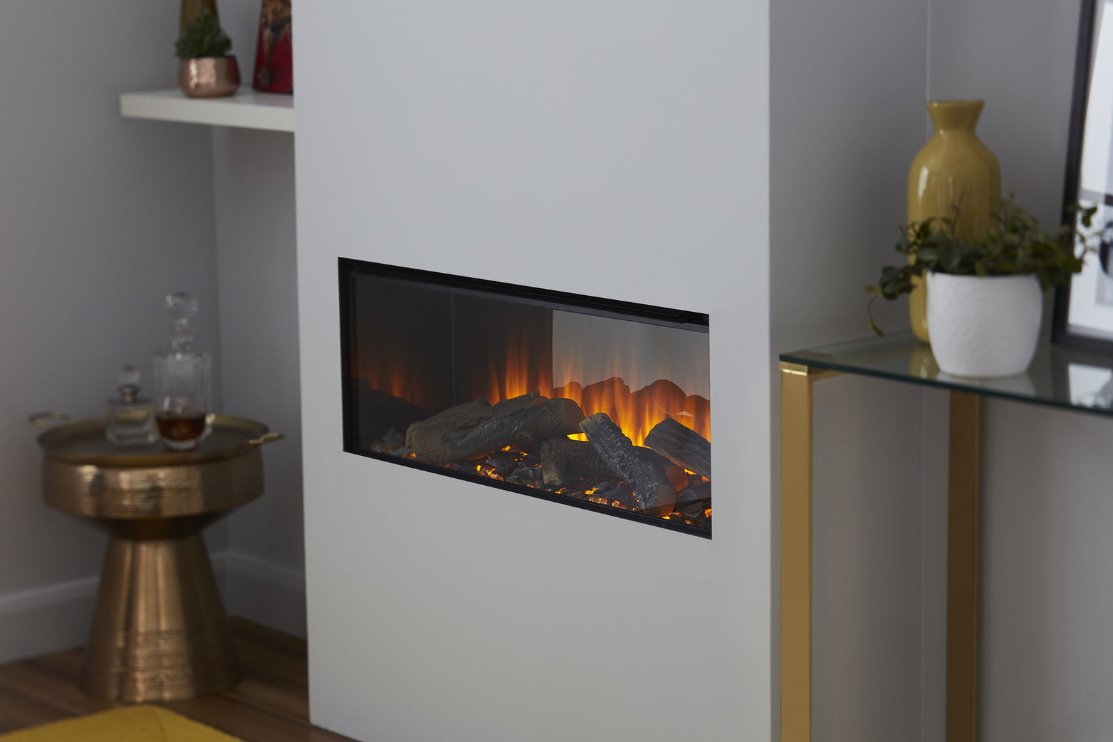 British Fires Forest 870 Electric Fireplace