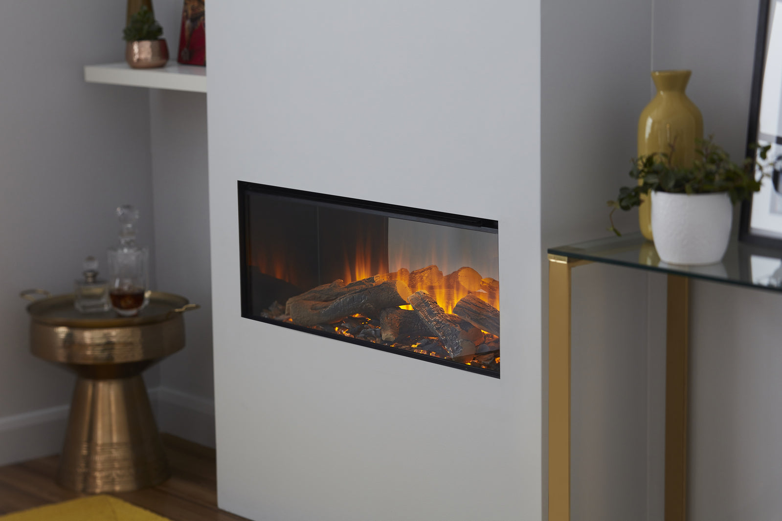 British Fires Forest 870 Electric Fireplace
