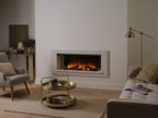 British Fires Holbury Suite 1200 - White