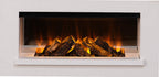British Fires Holbury Suite 870 - White