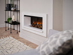 British Fires Holbury Suite 870 - White