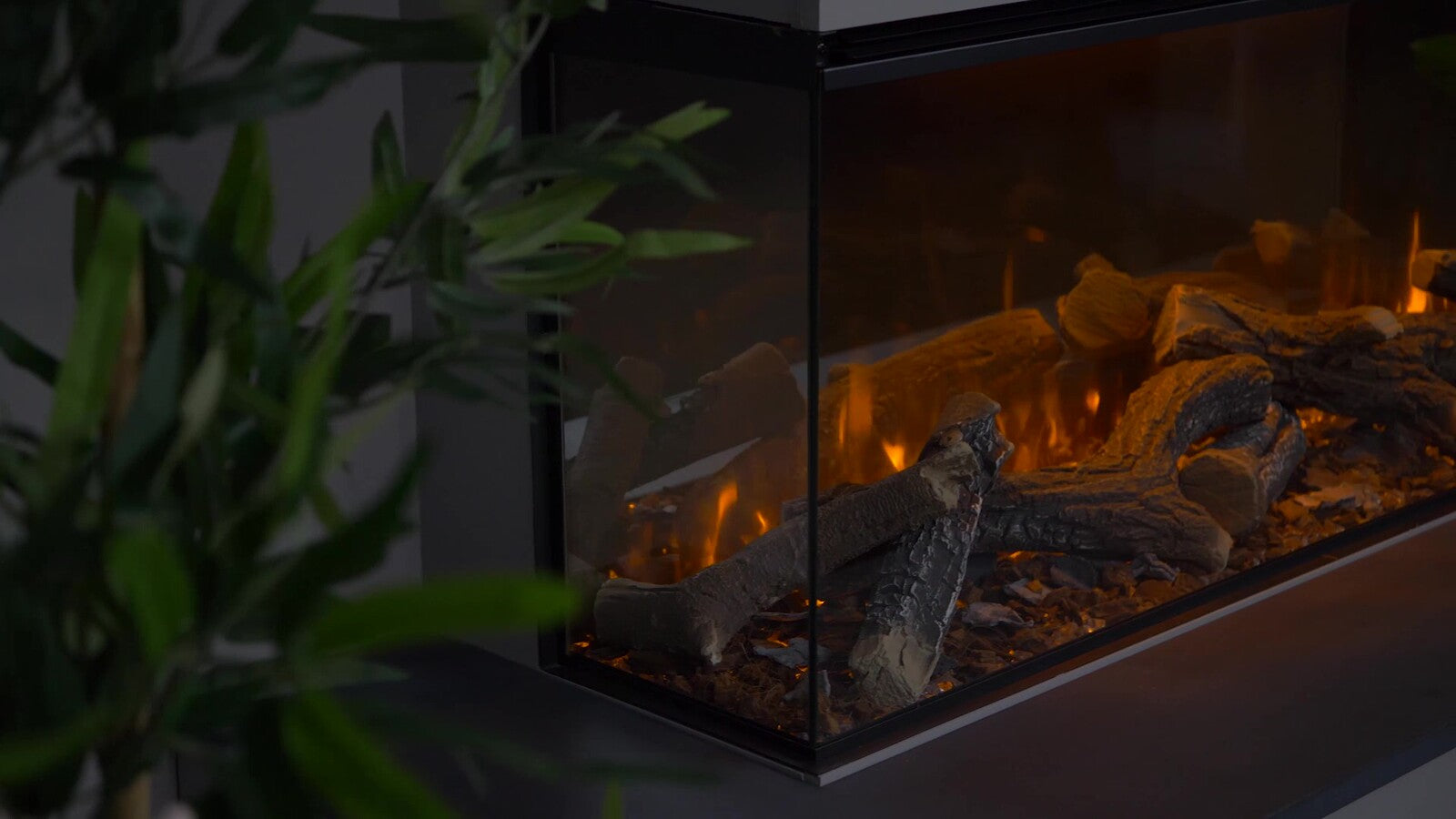 British Fires New Forest 1200 Electric Fireplace