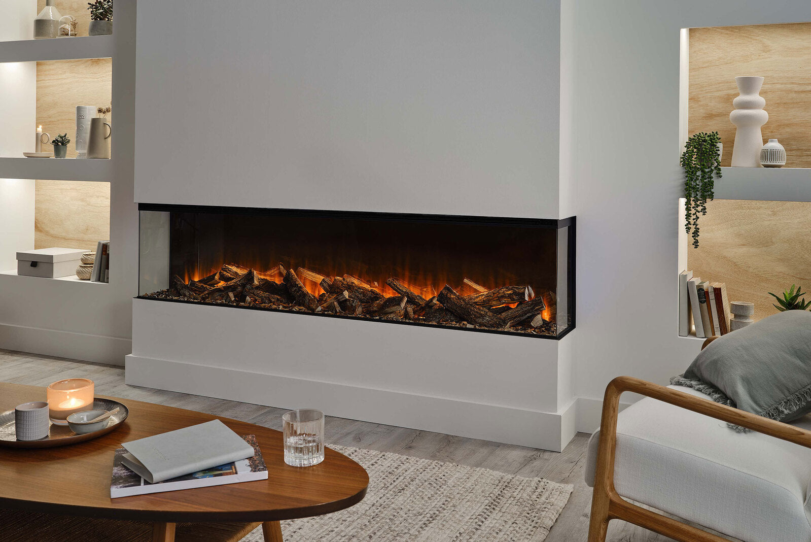 British Fires New Forest 1900 Electric Fireplace