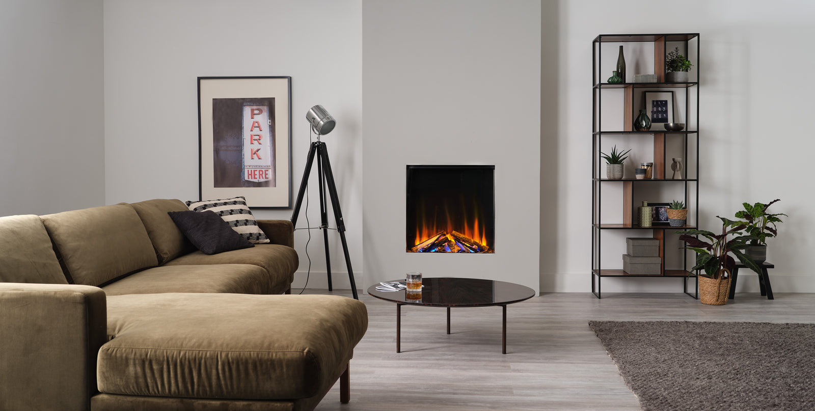 British Fires New Forest 650 Electric Fireplace