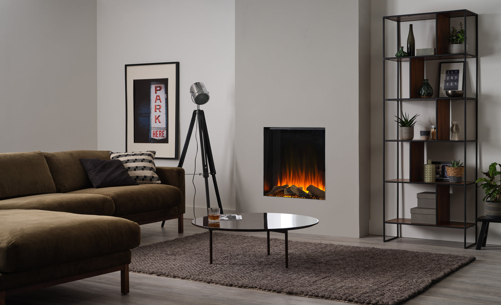 British Fires New Forest 650 Electric Fireplace