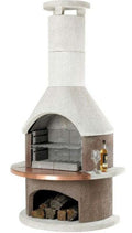 Buschbeck Rondo Outdoor Fireplace Mocha