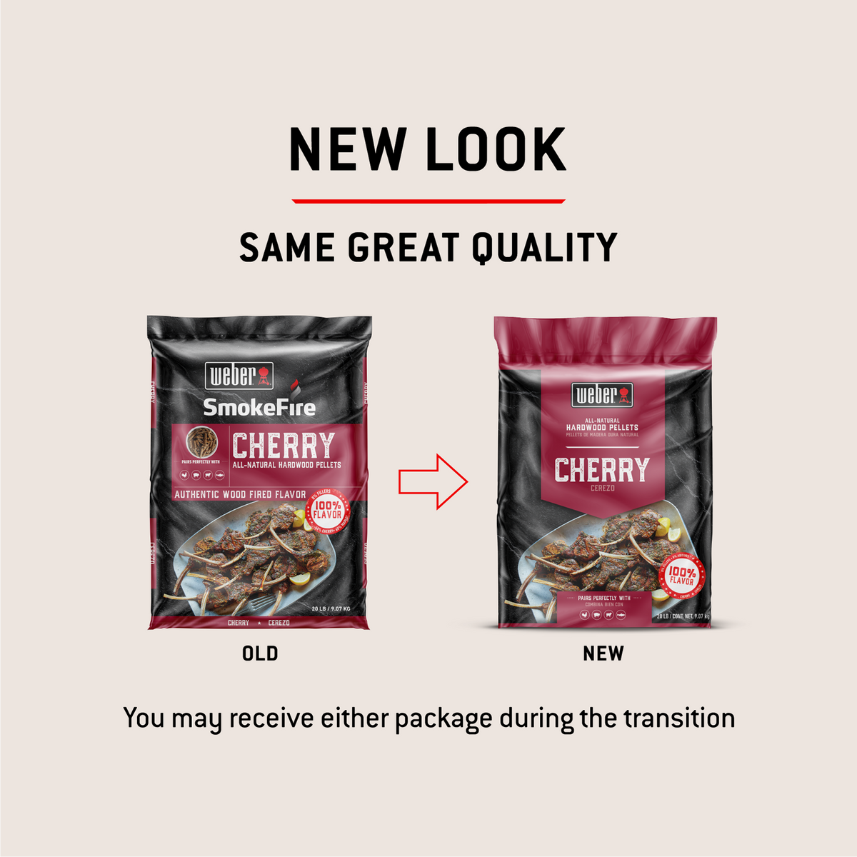 Weber® Cherry All-Natural Hardwood Pellets