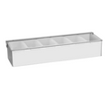 Chef Inox Condiment Dispenser S/S 6-Comp