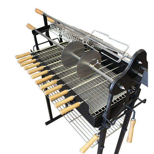 Deluxe Foukou Cyprus Grill - 3mm thick [2 x 12/240V 13kg motors]