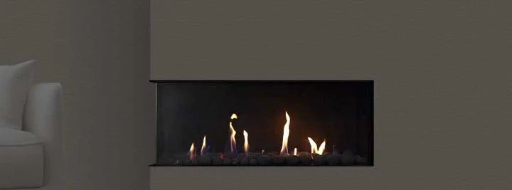 Escea DN1150 G3 Corner Left Fireplace LPG