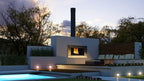 Escea EW5000 Outdoor Wood Fire - with cooking grate