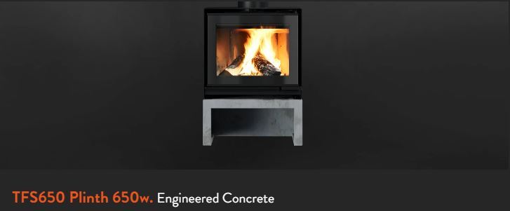 Escea TFS650 Freestanding Wood Fire