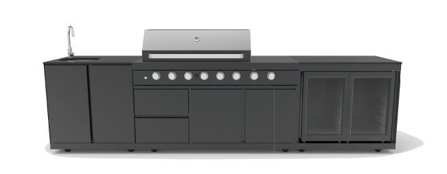Euro Modular Stainless Steel Kitchen - OGGI