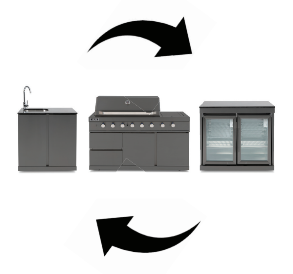 Euro Modular Stainless Steel Kitchen - OGGI