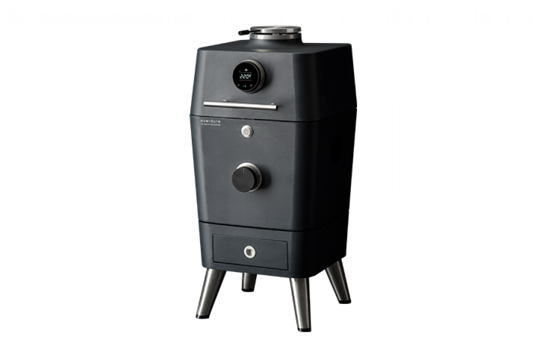 Everdure 4K Electric Ignition charcoal oven - Black