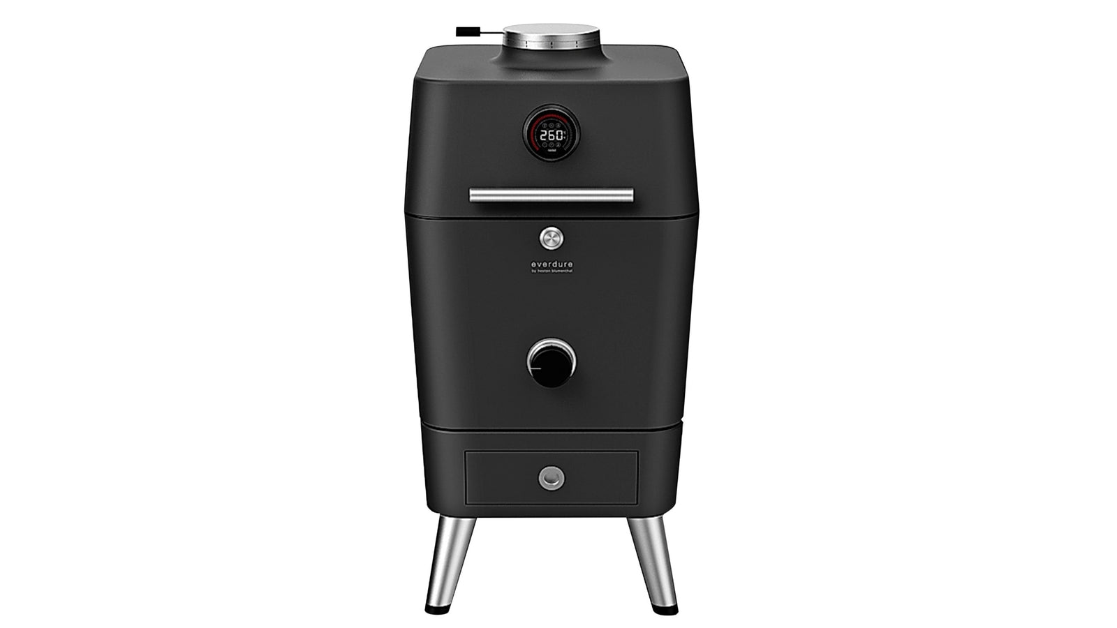 Everdure 4K Electric Ignition charcoal oven - Graphite