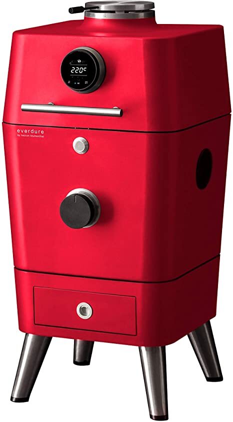Everdure 4K Electric Ignition charcoal oven - Red