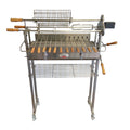 Flaming Coals Deluxe Cyprus Grill Spit S/S 1x15kg Motor, 1 x 13kg Motor