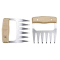 Flaming Coals Meat Claws for Pulling Smoking Pork (2pcs)