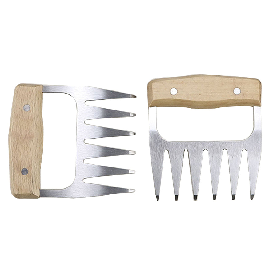Flaming Coals Meat Claws for Pulling Smoking Pork (2pcs)