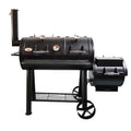 Flaming Coals Offset Smoker