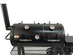 Flaming Coals Offset Smoker
