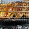 Flaming Coals Spit Rotisserie Multi Use Basket 6-12mm