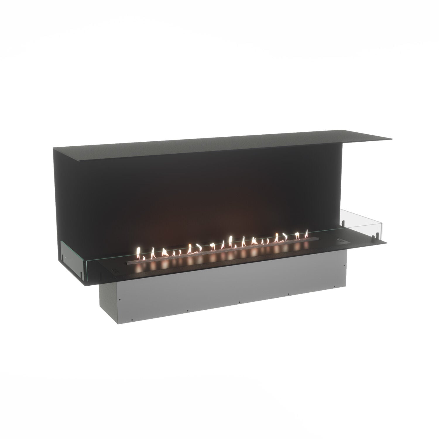 Foco Three 1500 Triple Sided Ethanol Fireplace