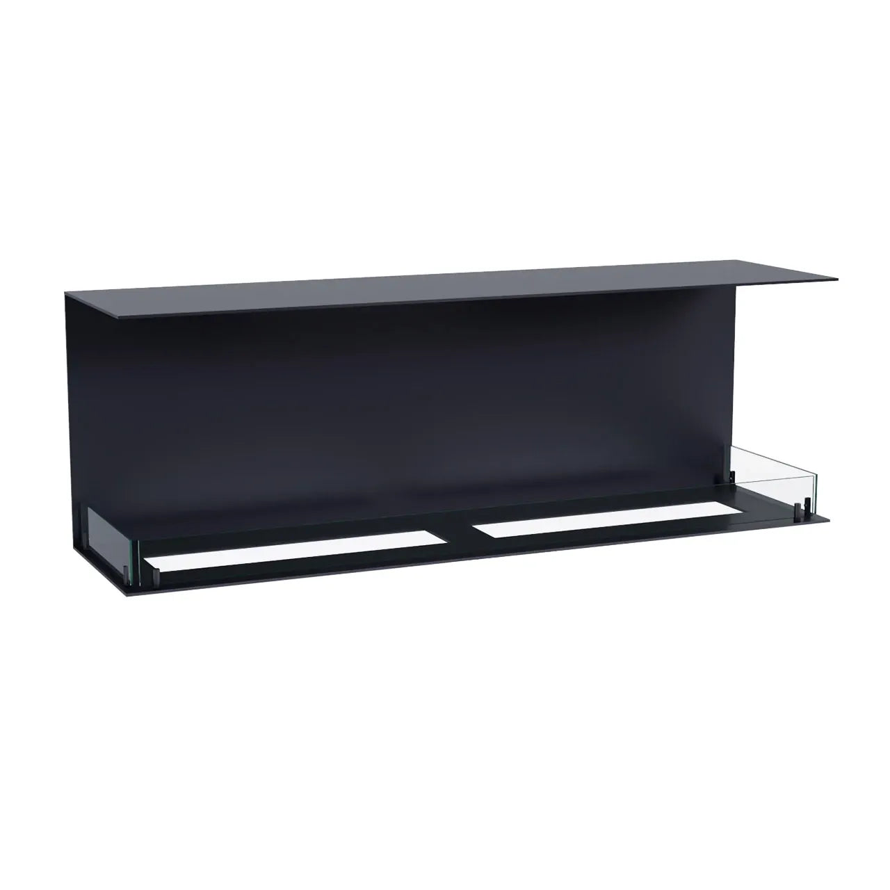 Foco Three 1500 Triple Sided Ethanol Fireplace