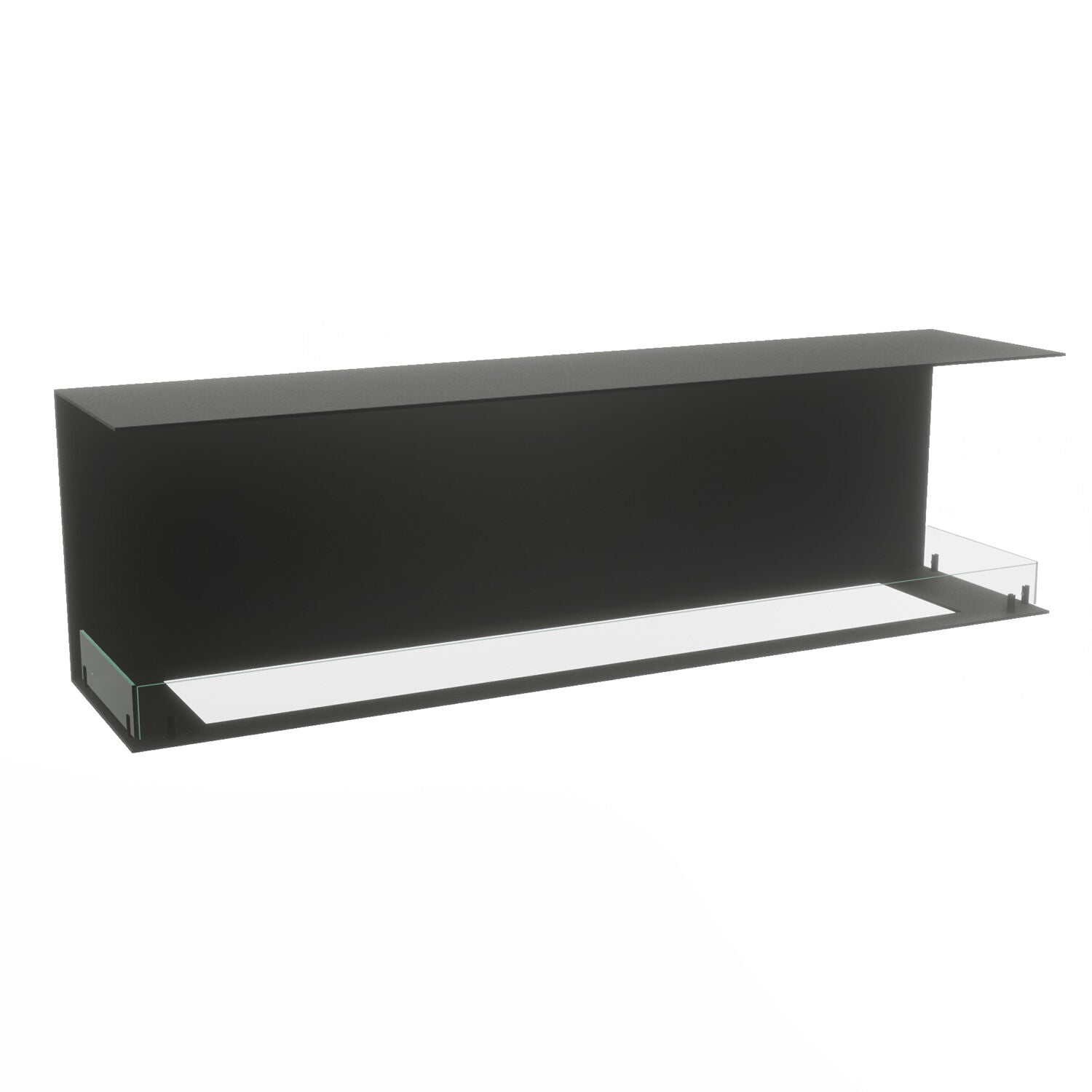 Foco Three 1800 Triple Sided Ethanol Fireplace