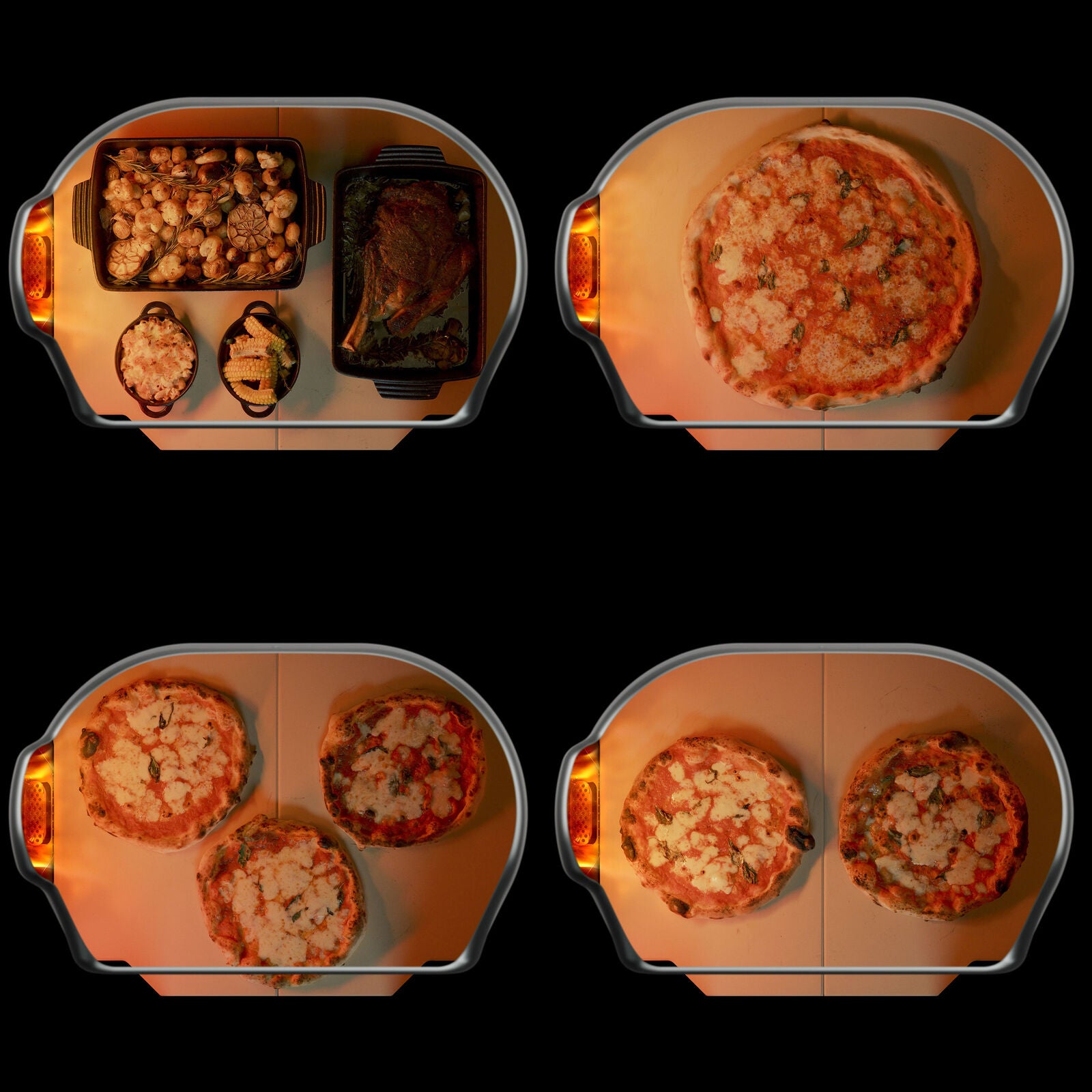 Gozney Dome XL Dual Fuel Pizza Oven Black