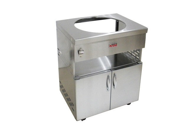 Grandfire Classic Kamado Grill Cabinet Table S/Steel-no shelf