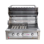 Grandfire Deluxe 36" In-Built BBQ LPG