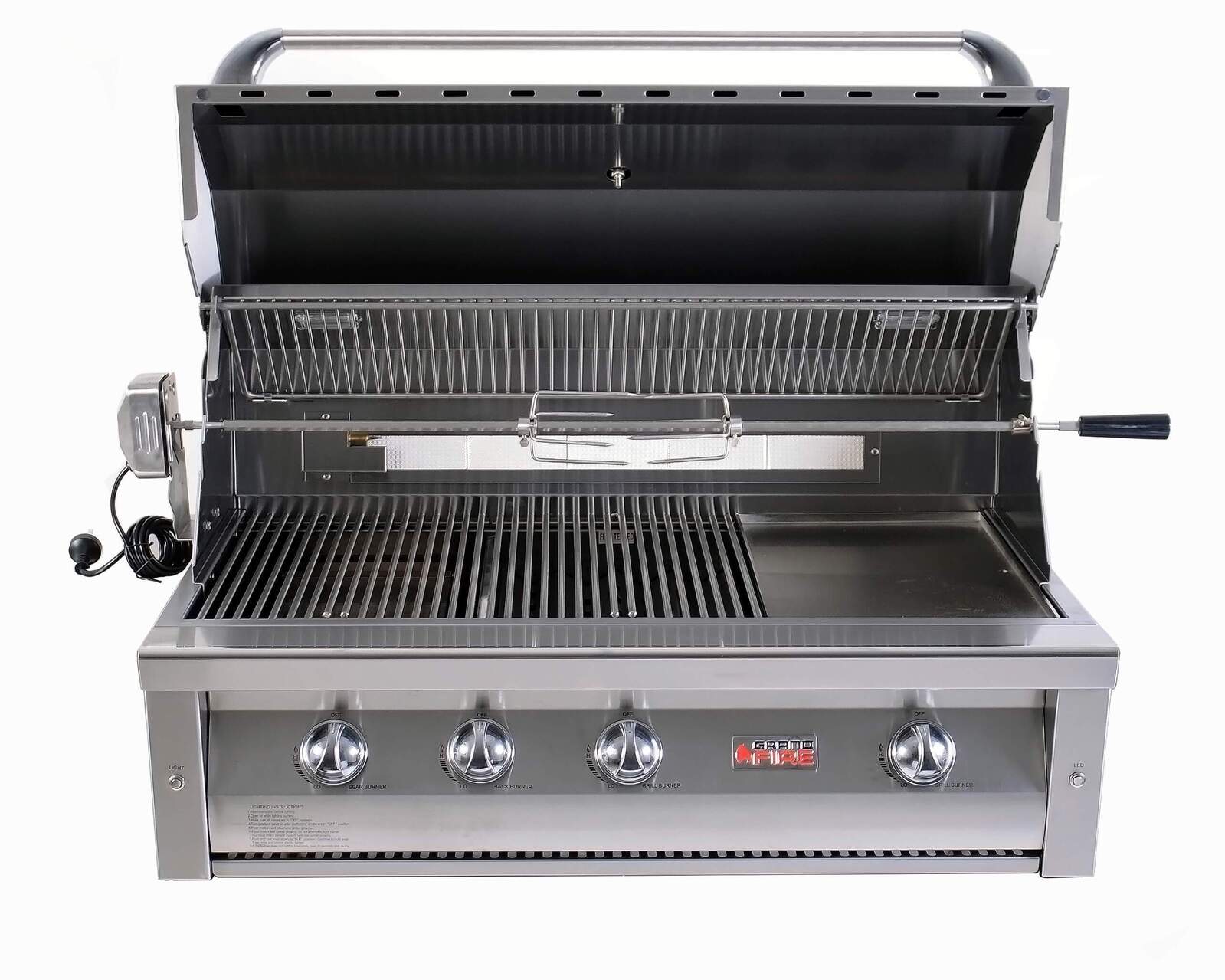 Grandfire Deluxe 42 BBQ Nat Gas with Sear Burner