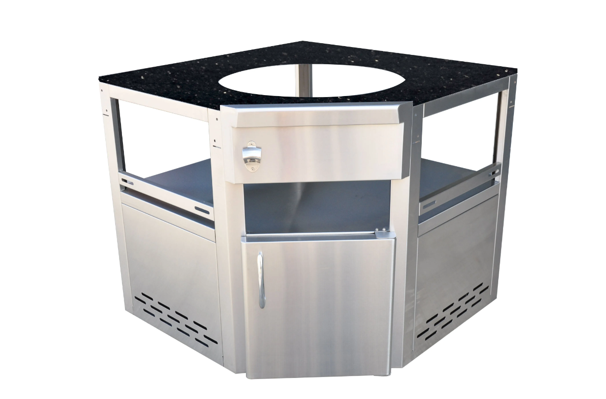 Grandfire Deluxe profile Kamado Corner Unit