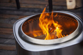 Grandfire Flame Engine™ Smoke Less Fire Pit - Square