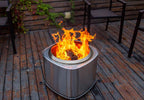 Grandfire Flame Engine™ Smoke Less Fire Pit - Square