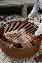 Hark Rory 80 Corten Steel Fire Pit