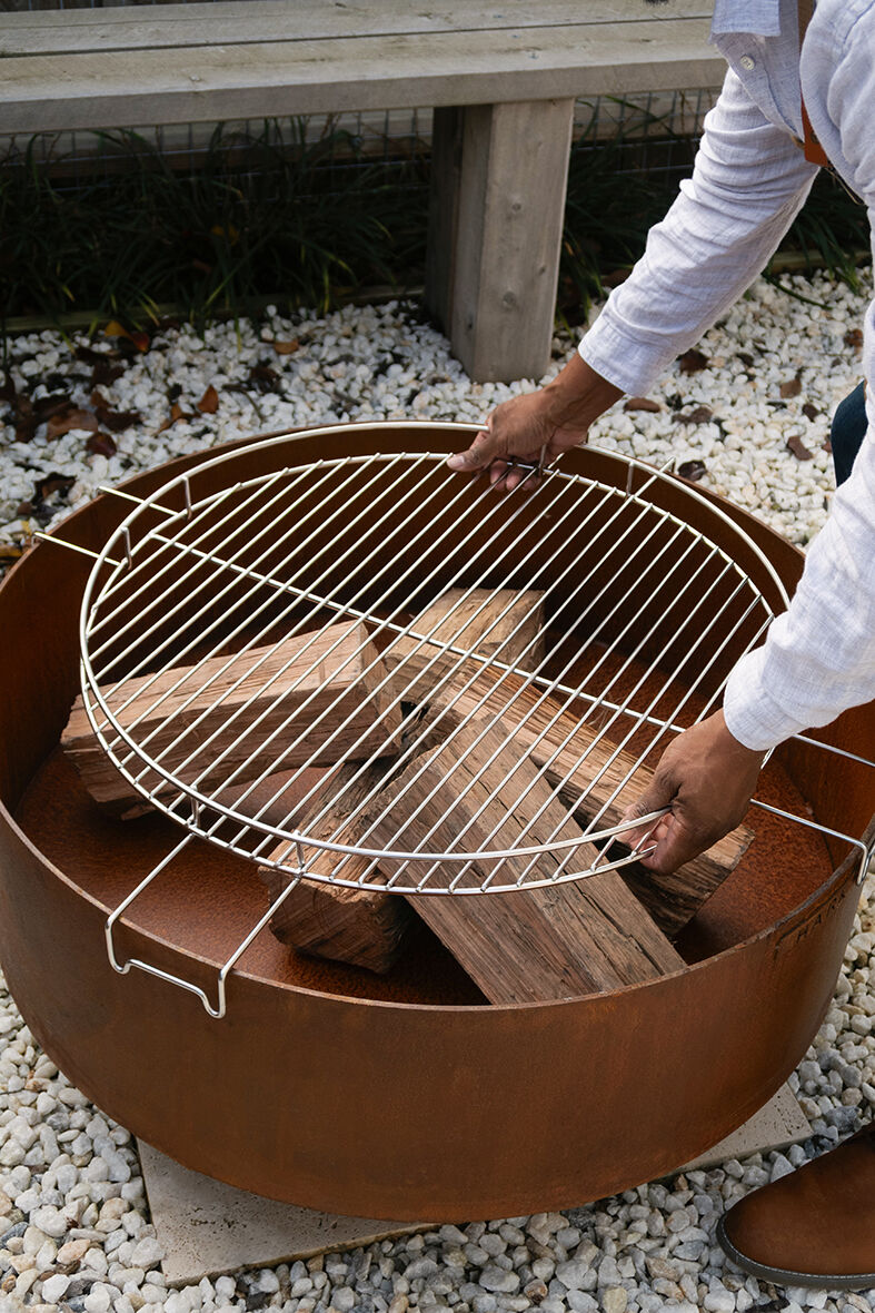 Hark Rory 80 Corten Steel Fire Pit