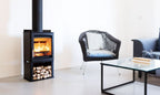 Hunter Stoves - Parkway Aspect 5 Eco Fireplace | Standard Legs & Black Handle
