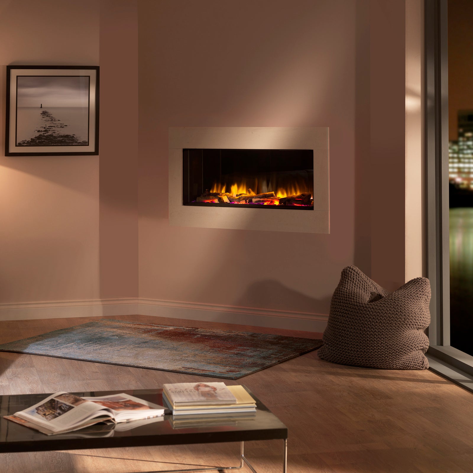 Jetmaster Polaris 1000 Electric Fireplace