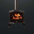 Kemlan C24 Cast Iron F/S w/Legs Metallic Black
