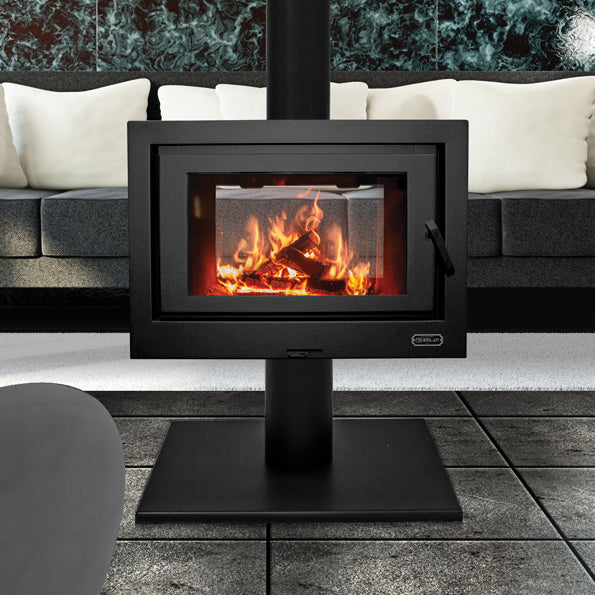 Kemlan Cube Coupe Seethrough Freestander Black