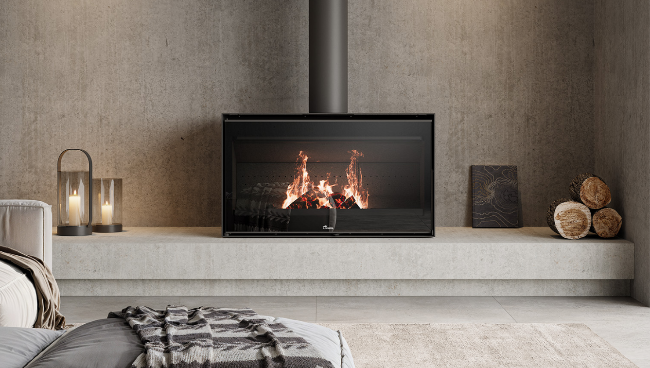 Lacunza Loire 1000 Freestanding Wood Fire - BODY Only