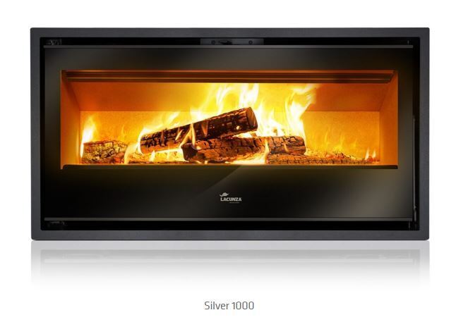 Lacunza Silver 1000 Inbuilt Wood Fire